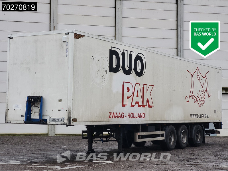 Pacton TBD339 3 axles Ladebordwande Lenkachse TÜV 01/26 Tailgate - Closed box semi-trailer: picture 1 Pacton TBD339 3 axles Ladebordwande Lenkachse TÜV 01/26 Tailgate - Closed box semi-trailer: picture 1