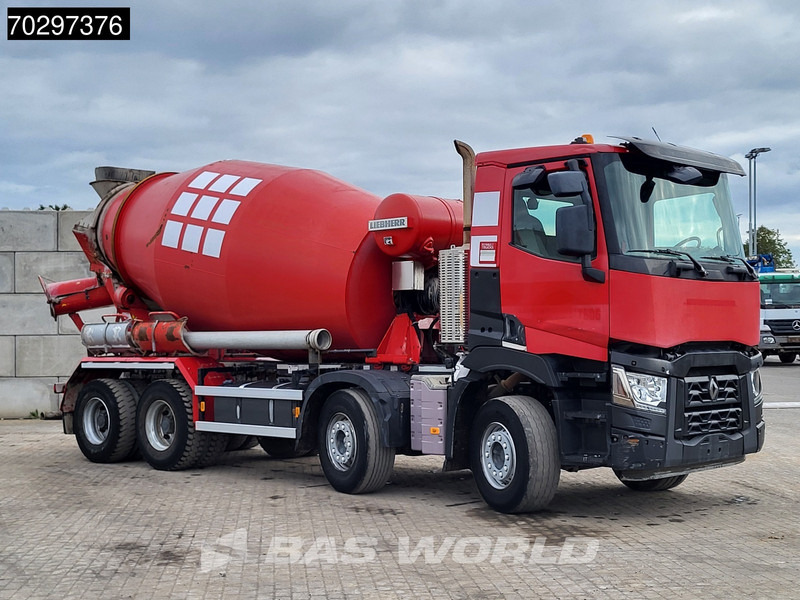 Renault C 430 8X4 9m3 Liebherr Mixer Steelsuspension Big-Axle Euro 6 - Concrete mixer truck: picture 3 Renault C 430 8X4 9m3 Liebherr Mixer Steelsuspension Big-Axle Euro 6 - Concrete mixer truck: picture 3