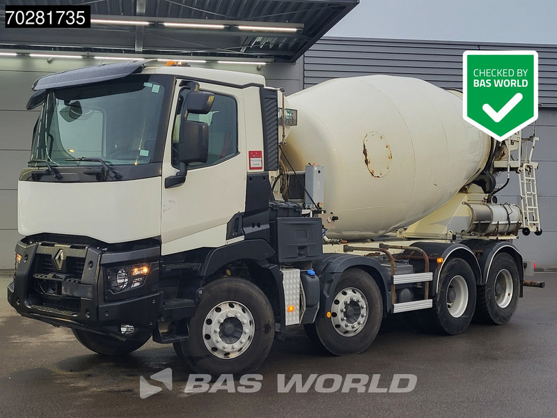Renault C 430 8X4 Big-Axle 9m3 Euro 6 - Concrete mixer truck: picture 1 Renault C 430 8X4 Big-Axle 9m3 Euro 6 - Concrete mixer truck: picture 1