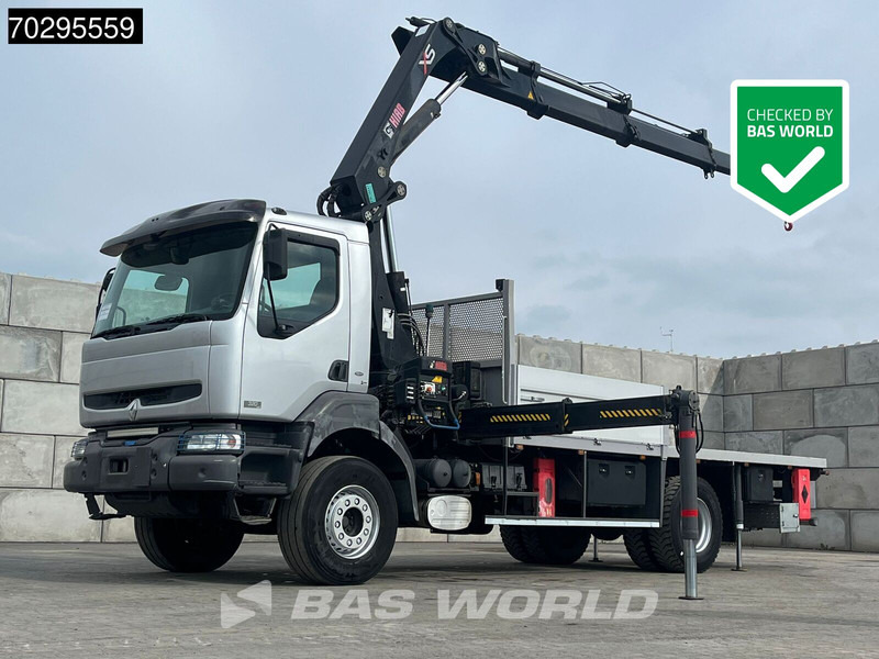 Renault Kerax 320 4X2 HIAB 288EP-3 HIPRO Crane Kran Steel suspension Manual Euro 3 - Dropside/ Flatbed truck, Crane truck: picture 1 Renault Kerax 320 4X2 HIAB 288EP-3 HIPRO Crane Kran Steel suspension Manual Euro 3 - Dropside/ Flatbed truck, Crane truck: picture 1