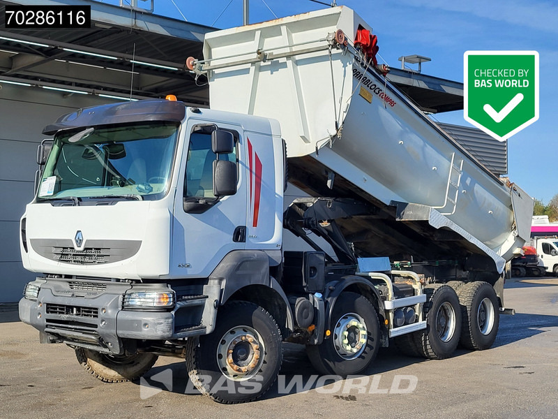 Renault Kerax 430 8X4 16m3 tipper Retarder Big-Axle steel suspension automatic Euro 5 - Tipper: picture 1 Renault Kerax 430 8X4 16m3 tipper Retarder Big-Axle steel suspension automatic Euro 5 - Tipper: picture 1
