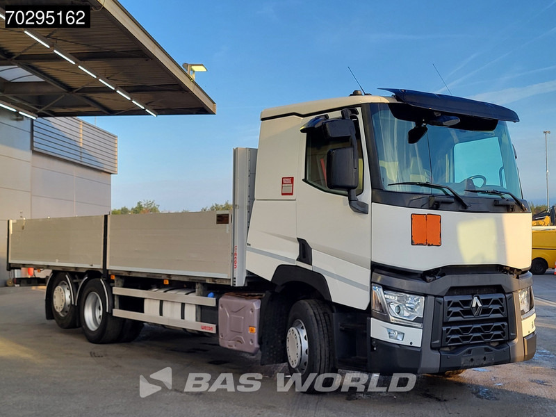 Renault T 440 6X2 750cm open box forklift preparation ADR Automatic Lift-Axle Euro 6 - Dropside/ Flatbed truck: picture 3 Renault T 440 6X2 750cm open box forklift preparation ADR Automatic Lift-Axle Euro 6 - Dropside/ Flatbed truck: picture 3
