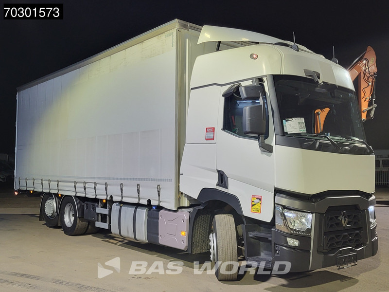 Renault T 480 6X2 Curtainsides Lift + steering axle Automatic Euro 6 - Curtain side truck: picture 3 Renault T 480 6X2 Curtainsides Lift + steering axle Automatic Euro 6 - Curtain side truck: picture 3