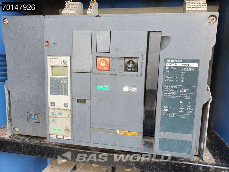 Generator set SDMO 51.2L70-4P 2600 KVA - ENGINE NEEDS REPAIR: picture 12 Generator set SDMO 51.2L70-4P 2600 KVA - ENGINE NEEDS REPAIR: picture 12