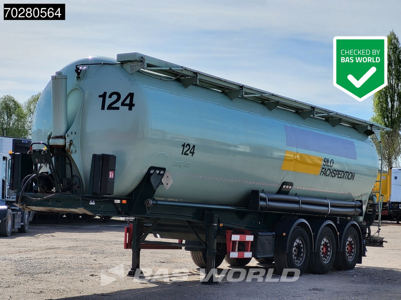 SPITZER SK2753CALGGVS 3 axles ADR 55m3 1 Comp. Gefahrgut KIP-Silo - Tanker semi-trailer: picture 1 SPITZER SK2753CALGGVS 3 axles ADR 55m3 1 Comp. Gefahrgut KIP-Silo - Tanker semi-trailer: picture 1