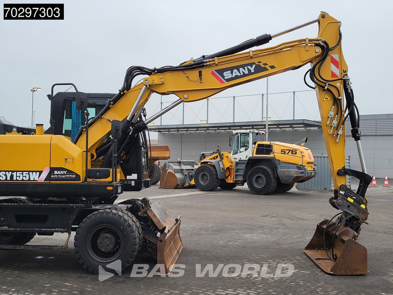 Wheel excavator Sany SY155 W: picture 7