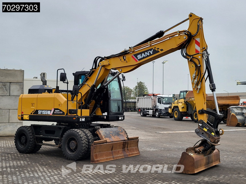 Wheel excavator Sany SY155 W: picture 6