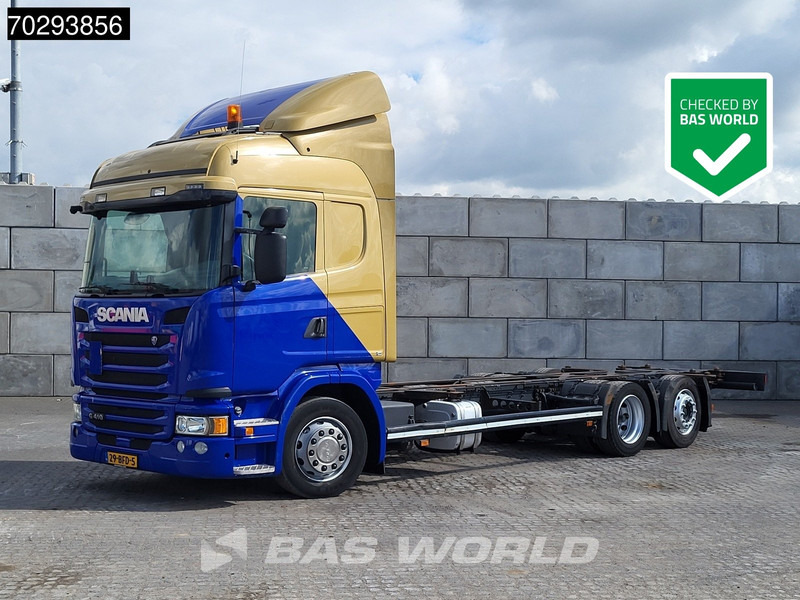Scania G410 6X2 NL-Truck BDF Retarder Lift-steering axle Hydraulic ACC Euro 6 - Container transporter/ Swap body truck: picture 1 Scania G410 6X2 NL-Truck BDF Retarder Lift-steering axle Hydraulic ACC Euro 6 - Container transporter/ Swap body truck: picture 1
