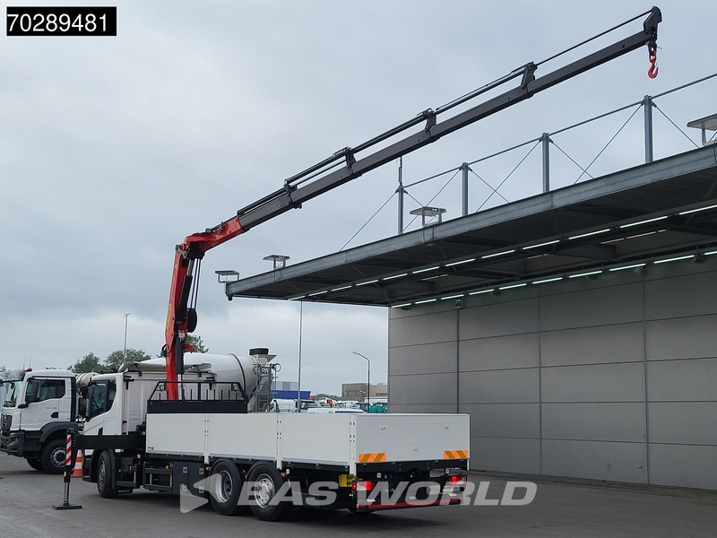 Scania P410 6X2 - Dropside/ Flatbed truck, Crane truck: picture 2 Scania P410 6X2 - Dropside/ Flatbed truck, Crane truck: picture 2