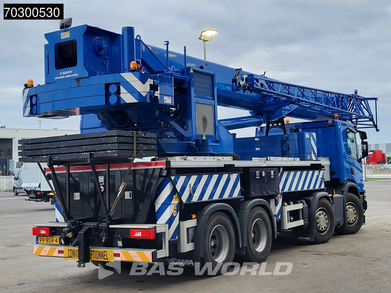 Scania P450 P 8X4 Palfinger/SANY SPC500E Telescopic Crane Retarder Navi Automatic Euro 6 - Crane truck: picture 5 Scania P450 P 8X4 Palfinger/SANY SPC500E Telescopic Crane Retarder Navi Automatic Euro 6 - Crane truck: picture 5