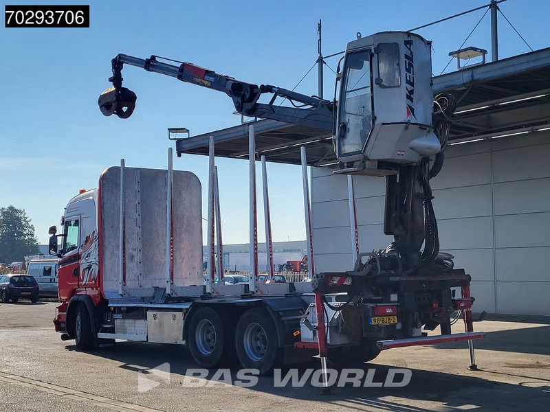Scania R450 R 6X4 NL-Truck Kesla 2110T Crane Kran Holztransport Manual ACC Xenon Euro 6 - Logging truck, Crane truck: picture 2 Scania R450 R 6X4 NL-Truck Kesla 2110T Crane Kran Holztransport Manual ACC Xenon Euro 6 - Logging truck, Crane truck: picture 2