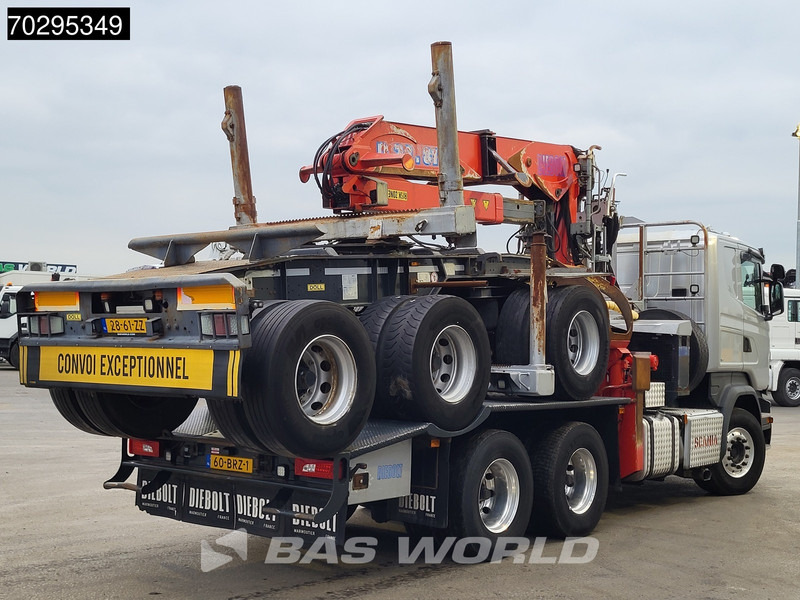 Scania R580 R 6X4 NL-Truck Diebolt D28.81 Kran Crane Holztransport + Dolly Retarder Euro 6 - Logging truck, Crane truck: picture 5 Scania R580 R 6X4 NL-Truck Diebolt D28.81 Kran Crane Holztransport + Dolly Retarder Euro 6 - Logging truck, Crane truck: picture 5