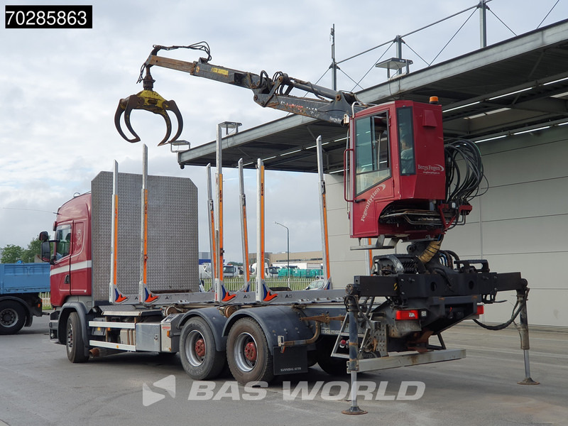 Scania R730 R 6X4 HIAB F108S 79 Crane Retarder Xenon BigAxle Loglift Automatic ACC Euro 6 - Logging truck, Crane truck: picture 2 Scania R730 R 6X4 HIAB F108S 79 Crane Retarder Xenon BigAxle Loglift Automatic ACC Euro 6 - Logging truck, Crane truck: picture 2