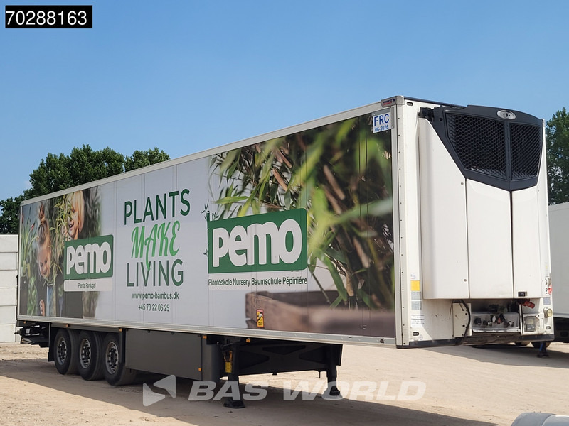 Refrigerator semi-trailer Schmitz Cargobull Carrier 3 axles Doppelverdampfer Tailgate Palettenkasten Blumenbreit LBW: picture 7