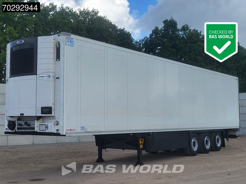Schmitz Cargobull Vector 1550 3 axles 250x265cm Doppelstock ATP-FRC - Refrigerator semi-trailer: picture 1 Schmitz Cargobull Vector 1550 3 axles 250x265cm Doppelstock ATP-FRC - Refrigerator semi-trailer: picture 1