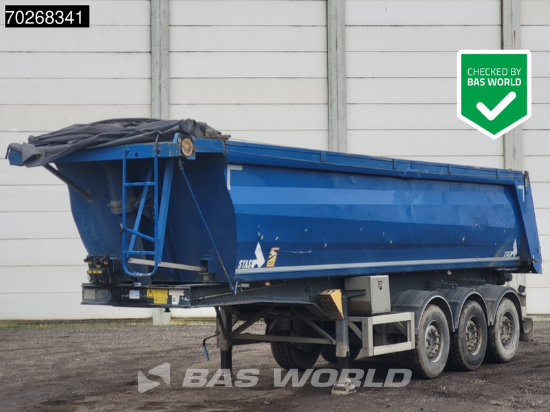 Stas S300CX 3 axles 25m3 ALU Liftachse - Tipper semi-trailer: picture 1 Stas S300CX 3 axles 25m3 ALU Liftachse - Tipper semi-trailer: picture 1