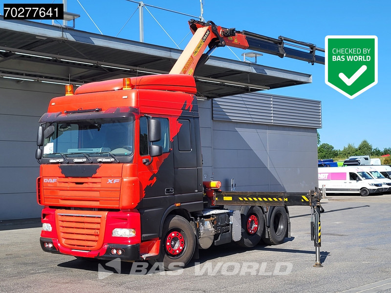 DAF XF 410 XF 6X2 Hydraulik Lift+Lenkachse Kran Palfinger PK20002 Euro 5 - Tractor truck: picture 1 DAF XF 410 XF 6X2 Hydraulik Lift+Lenkachse Kran Palfinger PK20002 Euro 5 - Tractor truck: picture 1