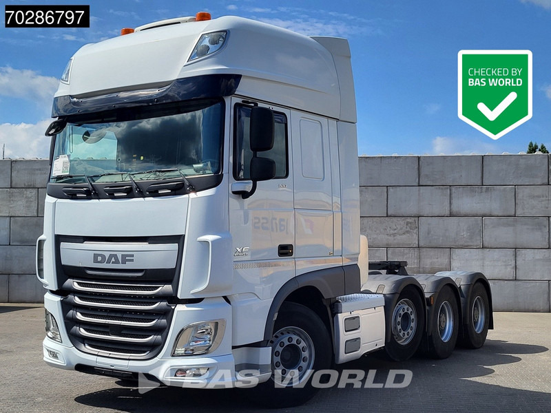 DAF XF 510 8X4 185T! Retarder Lift+Lenkachse Big-Axle Standklima ACC Euro 6 - Tractor truck: picture 1 DAF XF 510 8X4 185T! Retarder Lift+Lenkachse Big-Axle Standklima ACC Euro 6 - Tractor truck: picture 1