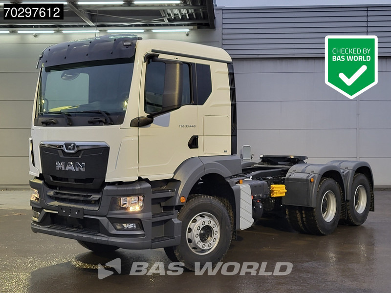 MAN TGS 33.440 6X4 NEW! TN Manual Full-Steel Big-Axle Drumbrakes Euro 2 - Tractor truck: picture 1 MAN TGS 33.440 6X4 NEW! TN Manual Full-Steel Big-Axle Drumbrakes Euro 2 - Tractor truck: picture 1
