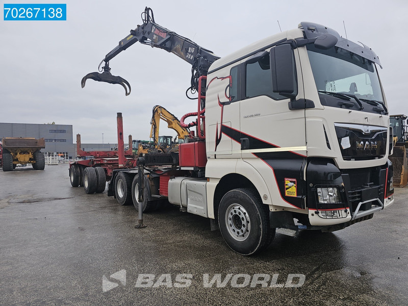 MAN TGX 26.580 6X4 Jonsered 2490 HolzKran Retarder Hiab Crane Big-Axle XL - Tractor truck: picture 3 MAN TGX 26.580 6X4 Jonsered 2490 HolzKran Retarder Hiab Crane Big-Axle XL - Tractor truck: picture 3