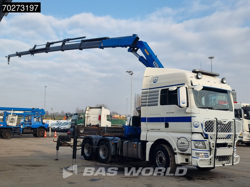 MAN TGX 33.540 TGX 6X4 HMF 4220 6 Extensions Kran XLX Retarder Euro 5 - Tractor truck: picture 3 MAN TGX 33.540 TGX 6X4 HMF 4220 6 Extensions Kran XLX Retarder Euro 5 - Tractor truck: picture 3
