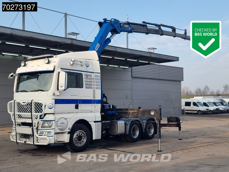 MAN TGX 33.540 TGX 6X4 HMF 4220 6 Extensions Kran XLX Retarder Euro 5 - Tractor truck: picture 1 MAN TGX 33.540 TGX 6X4 HMF 4220 6 Extensions Kran XLX Retarder Euro 5 - Tractor truck: picture 1