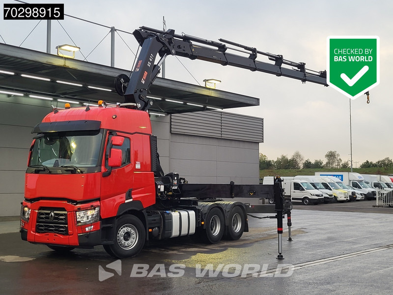 Renault T 520 6X4 Hiab 477E-7 HIDUO Crane Kran Big-Axle Euro 6 - Tractor truck: picture 1 Renault T 520 6X4 Hiab 477E-7 HIDUO Crane Kran Big-Axle Euro 6 - Tractor truck: picture 1