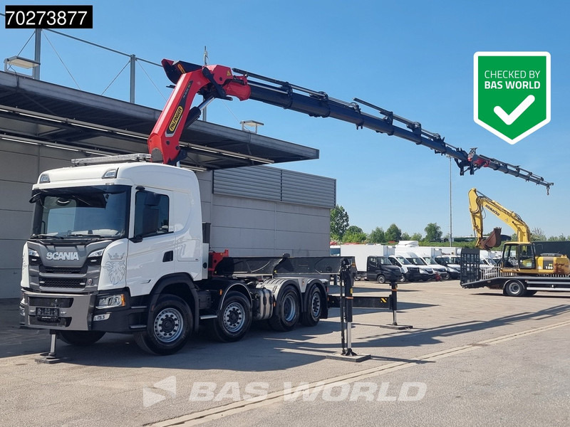 Scania G500 8X2 Retarder Liftachse Palfinger Kran PK 58.002 TEC F + JIB - Tractor truck: picture 1 Scania G500 8X2 Retarder Liftachse Palfinger Kran PK 58.002 TEC F + JIB - Tractor truck: picture 1