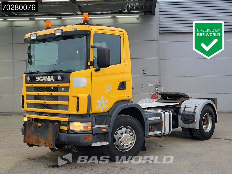 Scania R400 R 4X2 Low Mileage! Hydraulik Full-Steel Drumbrakes Euro 1 - Tractor truck: picture 1 Scania R400 R 4X2 Low Mileage! Hydraulik Full-Steel Drumbrakes Euro 1 - Tractor truck: picture 1