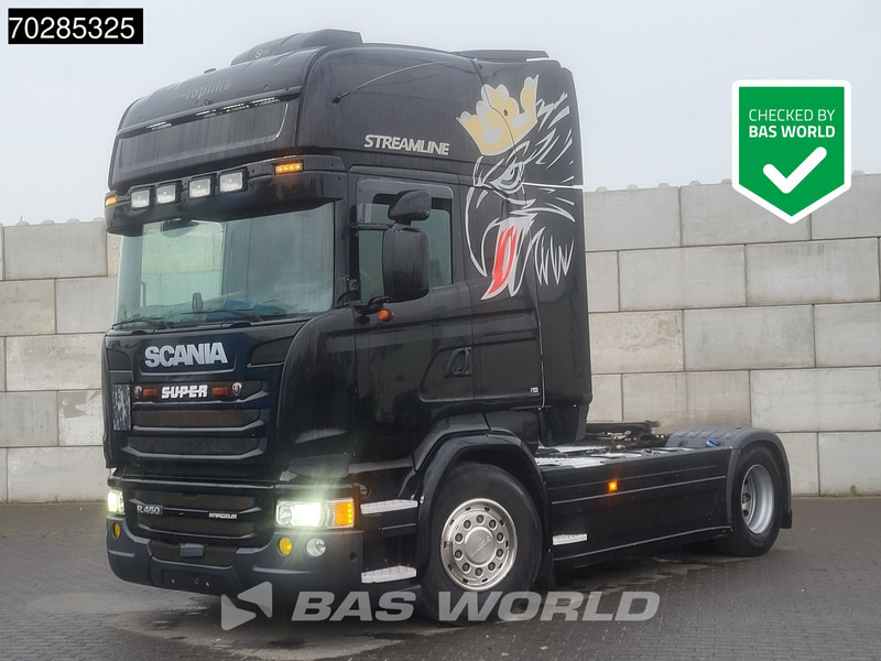 Scania R450 R 4X2 2xTanks Full-Air Retarder Standklima Hydraulik ACC - Tractor truck: picture 1 Scania R450 R 4X2 2xTanks Full-Air Retarder Standklima Hydraulik ACC - Tractor truck: picture 1