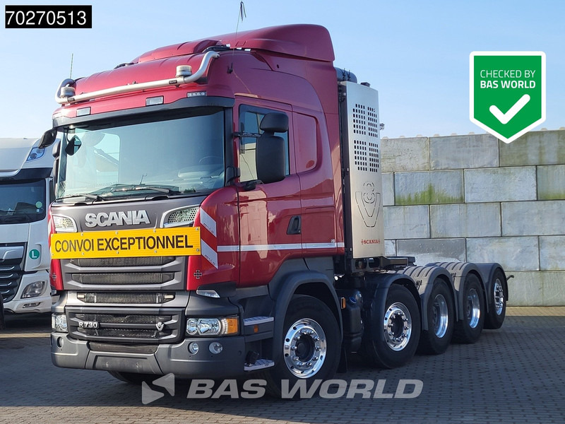 Scania R730 10X4 160T! Retarder 2x Tanks Big-Axle Drumbrakes Full-Air Hydraulik Navi Standklima Alcoa's - Tractor truck: picture 1 Scania R730 10X4 160T! Retarder 2x Tanks Big-Axle Drumbrakes Full-Air Hydraulik Navi Standklima Alcoa's - Tractor truck: picture 1