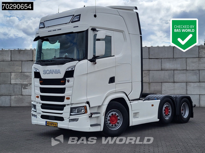 Scania S450 S 6X2 NL-Truck APK '26 Retarder Full-Air Standklima Lift+Lenkachse 2xTanks Navi ACC - Tractor truck: picture 1 Scania S450 S 6X2 NL-Truck APK '26 Retarder Full-Air Standklima Lift+Lenkachse 2xTanks Navi ACC - Tractor truck: picture 1
