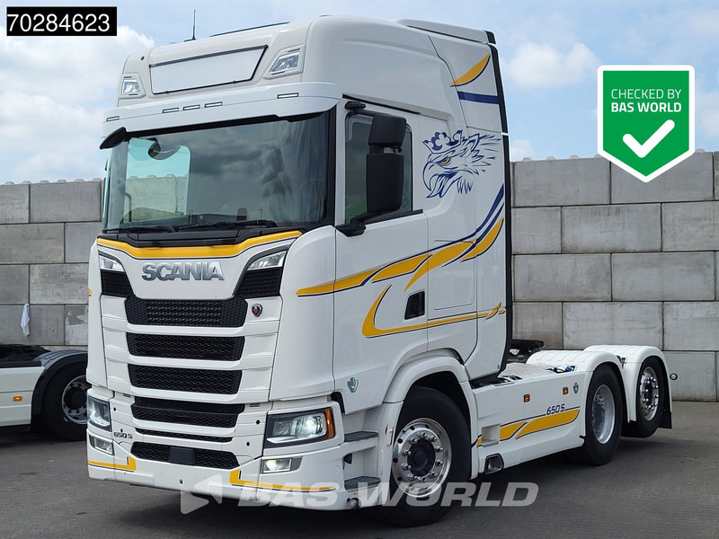 Scania S650 S 6X2 Retarder Liftachse Full-Air Leather Alcoa's - Tractor truck: picture 1 Scania S650 S 6X2 Retarder Liftachse Full-Air Leather Alcoa's - Tractor truck: picture 1