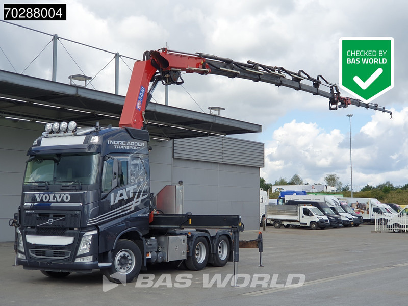 Volvo FH 540 FH 6X4 HMF 5020-K6 Crane FJ1000-K5 Jib Retarder Lift-Axle Xenon Dynamic Steering Euro 6 - Tractor truck: picture 1 Volvo FH 540 FH 6X4 HMF 5020-K6 Crane FJ1000-K5 Jib Retarder Lift-Axle Xenon Dynamic Steering Euro 6 - Tractor truck: picture 1