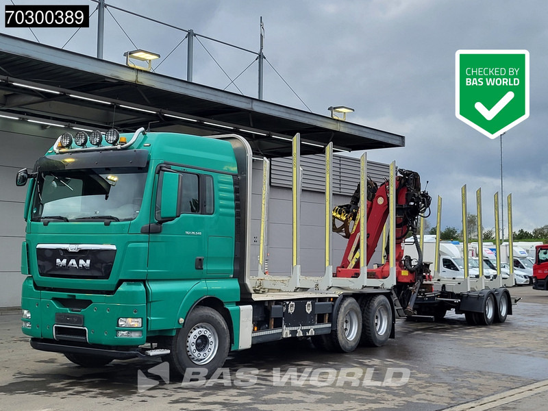 MAN TGX 26.540 6X4 Combi TAJFUN L150Z.96 woodcrane Holztransport Manual Retarder Euro 5 - Truck, Crane truck: picture 1 MAN TGX 26.540 6X4 Combi TAJFUN L150Z.96 woodcrane Holztransport Manual Retarder Euro 5 - Truck, Crane truck: picture 1