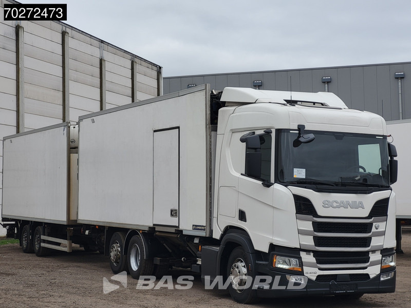 Scania R410 6X2 Refrigerated Combi Lamberet Carrier Retarder Euro 6 - Truck: picture 3 Scania R410 6X2 Refrigerated Combi Lamberet Carrier Retarder Euro 6 - Truck: picture 3
