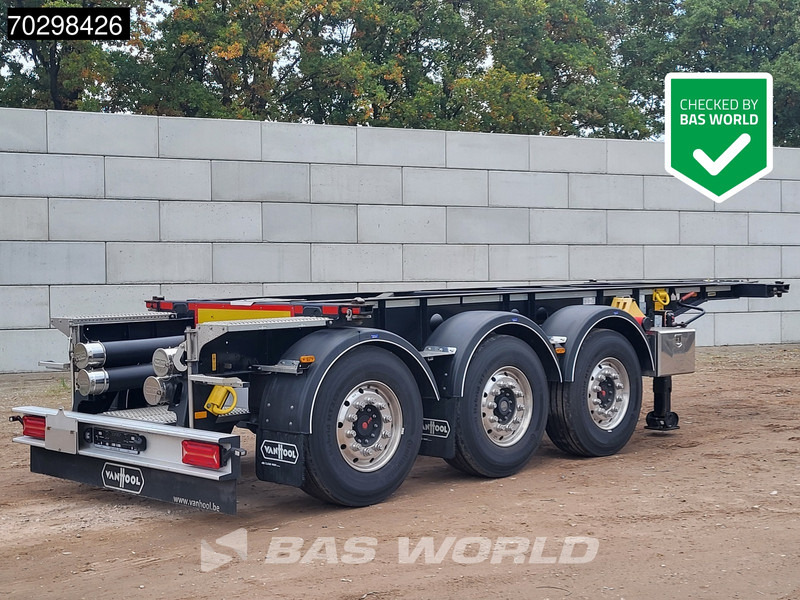 Van Hool FS3444-10 AK u2 3 axles ADR Liftachse 20ft - Container transporter/ Swap body semi-trailer: picture 1 Van Hool FS3444-10 AK u2 3 axles ADR Liftachse 20ft - Container transporter/ Swap body semi-trailer: picture 1