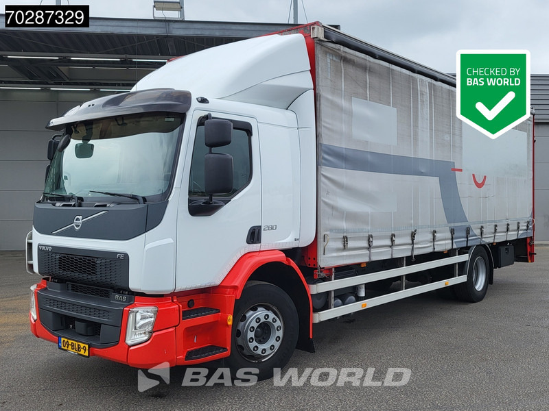 Volvo FE 280 4X2 NL-Truck curtainsides 2000kg Ladebordwand Automatic Euro 6 - Curtain side truck: picture 1 Volvo FE 280 4X2 NL-Truck curtainsides 2000kg Ladebordwand Automatic Euro 6 - Curtain side truck: picture 1