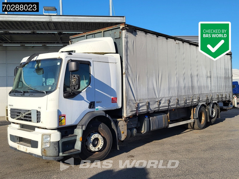 Volvo FE 320 FL 6X2 Lift axle Ladebordwand Manual Euro 4 - Curtain side truck: picture 1 Volvo FE 320 FL 6X2 Lift axle Ladebordwand Manual Euro 4 - Curtain side truck: picture 1