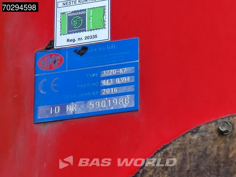 Dropside/ Flatbed truck, Crane truck Volvo FH 540 FH 6X2 HMF 3220-K7 Crane Kran Lift-Axle Big-Axle Xenon Automatic Euro 6: picture 18 Dropside/ Flatbed truck, Crane truck Volvo FH 540 FH 6X2 HMF 3220-K7 Crane Kran Lift-Axle Big-Axle Xenon Automatic Euro 6: picture 18