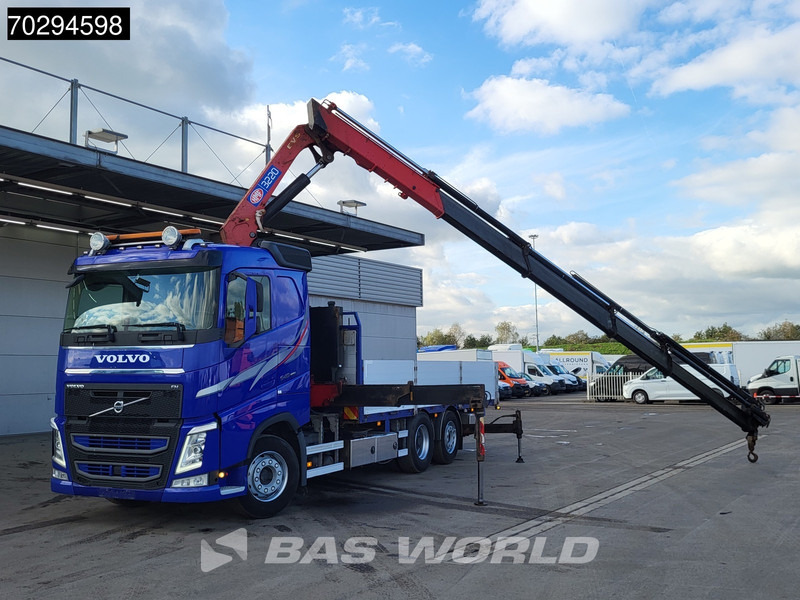 Dropside/ Flatbed truck, Crane truck Volvo FH 540 FH 6X2 HMF 3220-K7 Crane Kran Lift-Axle Big-Axle Xenon Automatic Euro 6: picture 6 Dropside/ Flatbed truck, Crane truck Volvo FH 540 FH 6X2 HMF 3220-K7 Crane Kran Lift-Axle Big-Axle Xenon Automatic Euro 6: picture 6