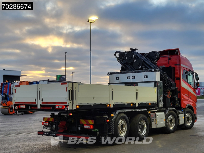 Volvo FH16 650 FH16 8X2 HMF 7020K-RCS Crane + Fly-Jib Lift+Steering-Axle Navi LED ACC Euro 6 - Dropside/ Flatbed truck, Crane truck: picture 3 Volvo FH16 650 FH16 8X2 HMF 7020K-RCS Crane + Fly-Jib Lift+Steering-Axle Navi LED ACC Euro 6 - Dropside/ Flatbed truck, Crane truck: picture 3