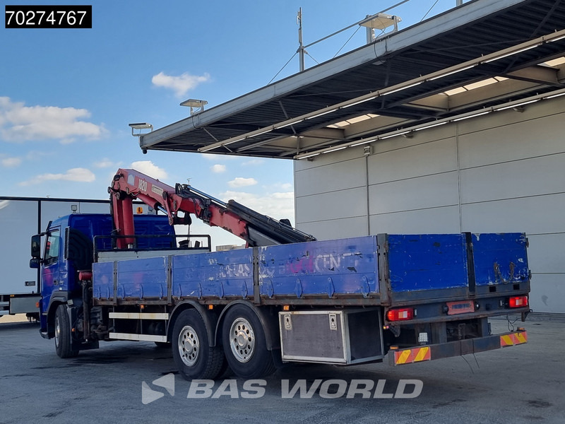 Dropside/ Flatbed truck, Crane truck Volvo FM 330 6X2 HMF 1820 K3 Kran Crane Lift+Steering Axle Xenon Euro 5: picture 9