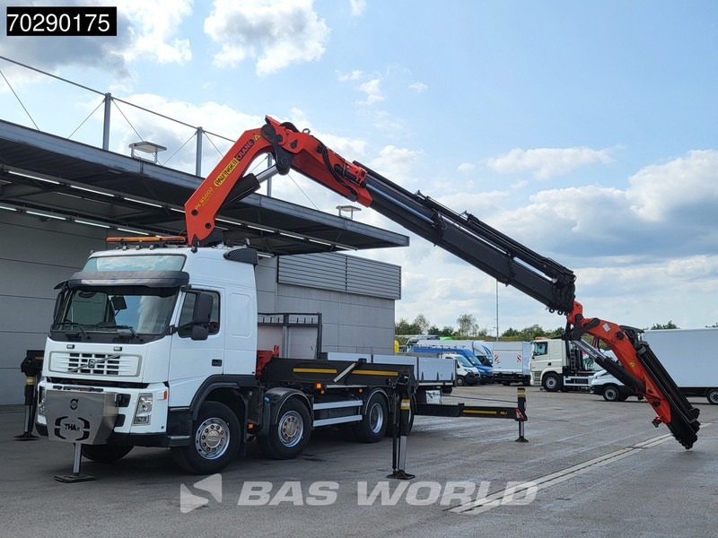 Volvo FM 480 8X2 Palfinger PK85002 Crane+Jib Lifting-Axle Big-Axle Automatic Euro 4 - Dropside/ Flatbed truck, Crane truck: picture 5 Volvo FM 480 8X2 Palfinger PK85002 Crane+Jib Lifting-Axle Big-Axle Automatic Euro 4 - Dropside/ Flatbed truck, Crane truck: picture 5