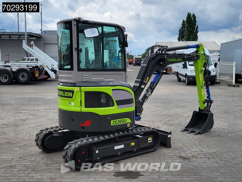 New Mini excavator Zoomlion ZE26 GU CE CERTIFIED: picture 6