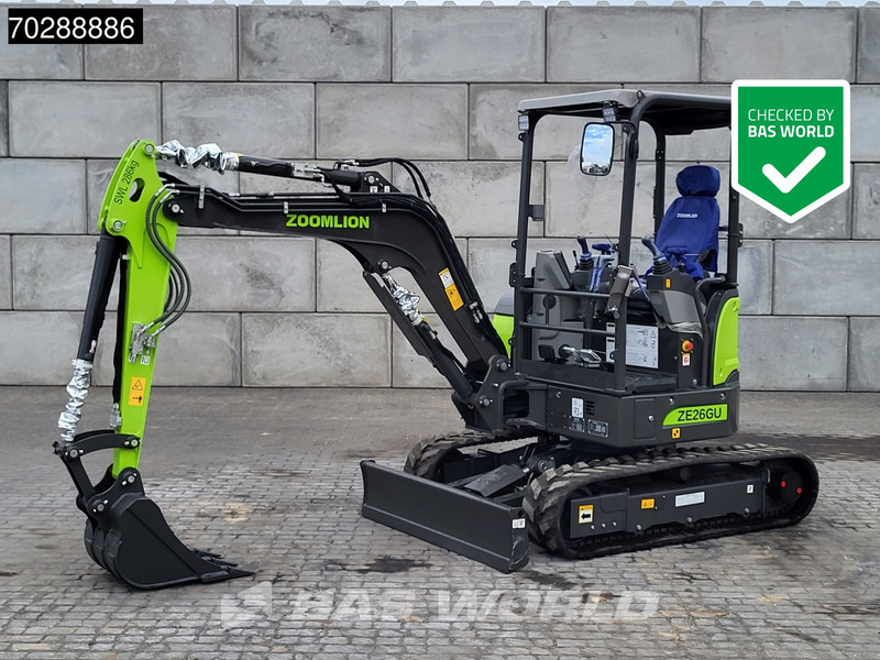 Zoomlion ZE26 GU - Mini excavator: picture 1 Zoomlion ZE26 GU - Mini excavator: picture 1
