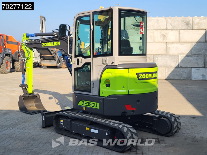 Zoomlion ZE35 GU FACTORY WARRANTY – A/C - CE CERTIFIED - Mini excavator: picture 5 Zoomlion ZE35 GU FACTORY WARRANTY – A/C - CE CERTIFIED - Mini excavator: picture 5