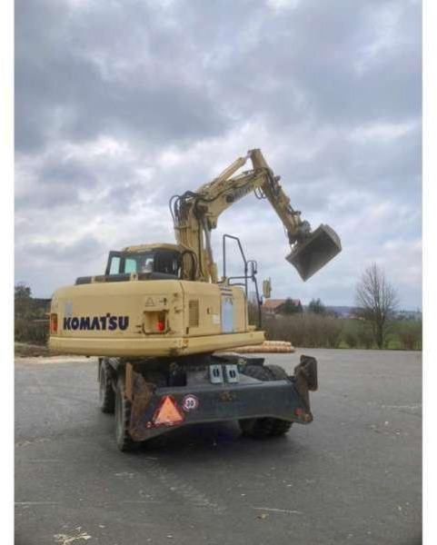 Komatsu PW160-7K - Wheel excavator: picture 3 Komatsu PW160-7K - Wheel excavator: picture 3