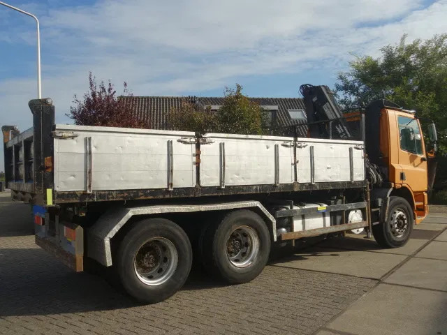 DAF 75ATI 320PK KIPPER EN 10 TON HIAB CRAINE,STEELSPRINGS - Tipper: picture 4 DAF 75ATI 320PK KIPPER EN 10 TON HIAB CRAINE,STEELSPRINGS - Tipper: picture 4
