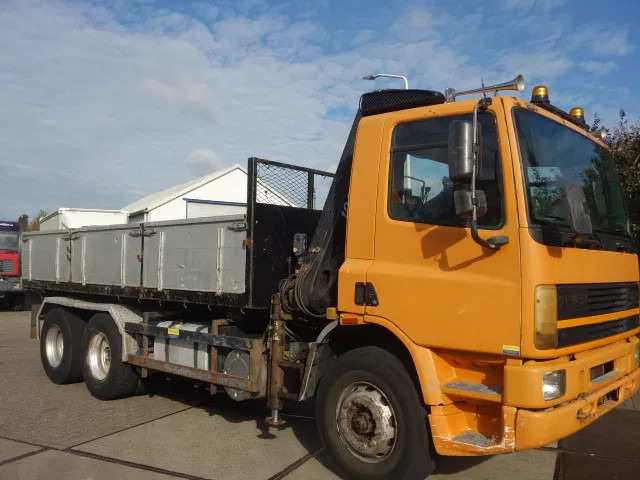 DAF 75ATI 320PK KIPPER EN 10 TON HIAB CRAINE,STEELSPRINGS - Tipper: picture 3 DAF 75ATI 320PK KIPPER EN 10 TON HIAB CRAINE,STEELSPRINGS - Tipper: picture 3